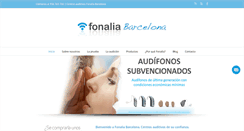 Desktop Screenshot of fonaliabarcelona.com